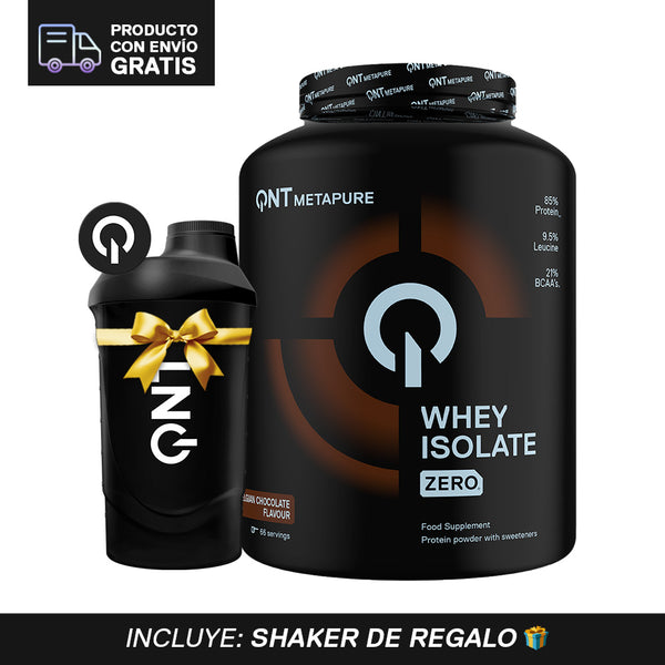 Metapure Whey Protein Isolate Zero Carb 2 Kgs + SHAKER y ENVÍO GRATIS