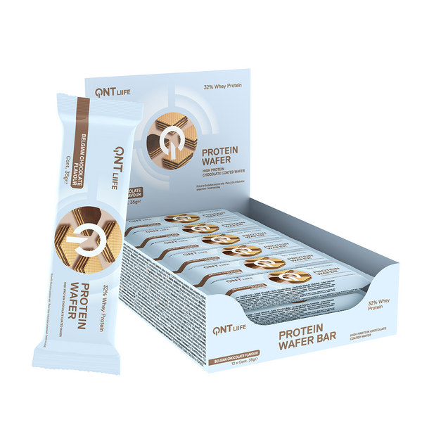 Caja De 12 Barras De Proteína Wafer Bar 12x35 Grs