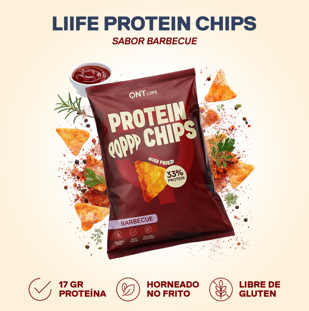 Protein Chips 6 x 50 gr. | Snack salado con 16,5 gr de proteína *NUEVO*