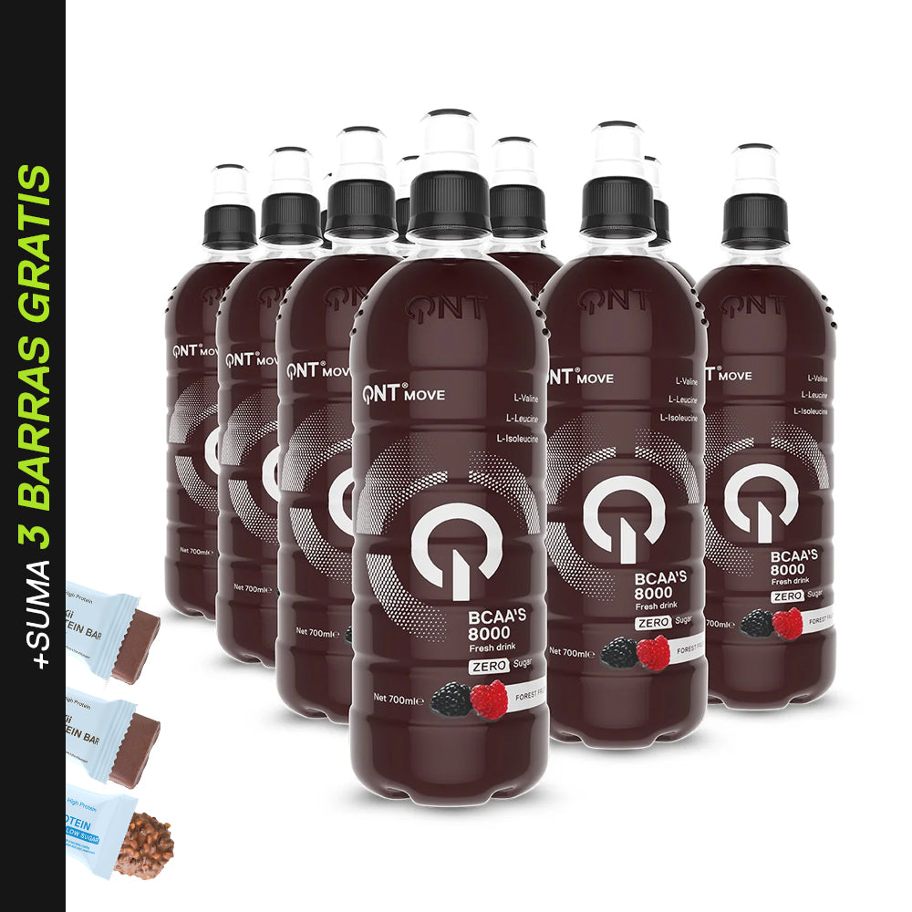Bandeja De 12 Bcaa 8000 Líquido 700 ml