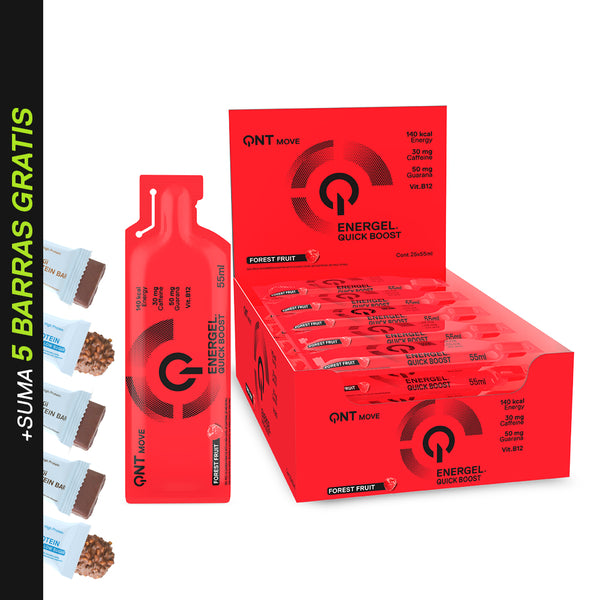 Caja de 25 Geles Energéticos Energel 25x55 Ml