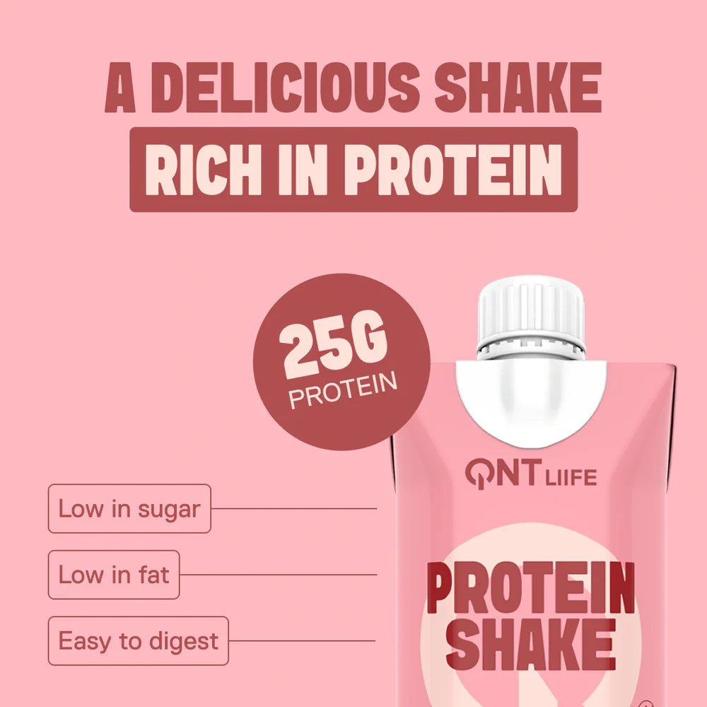 Bandeja De 12 Shakes 25 gr. de Proteína 330 ml