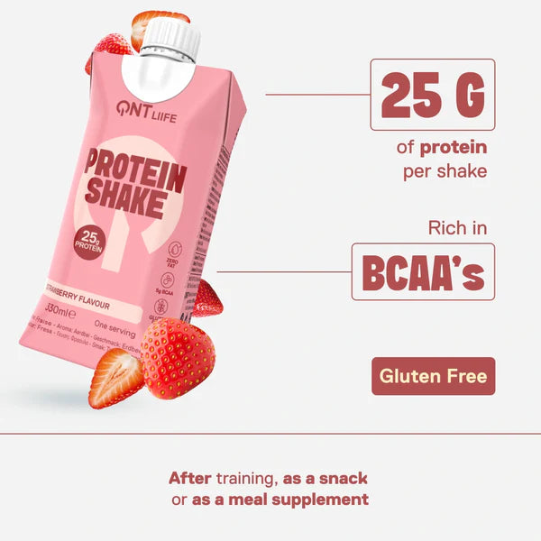 Bandeja De 12 Shakes 25 gr. de Proteína 330 ml