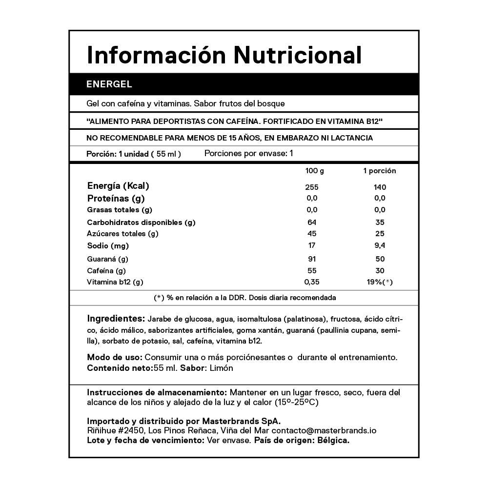 Pack Bebida Isotónica en Polvo 660 grs + 25 Geles Energéticos 55 ml.