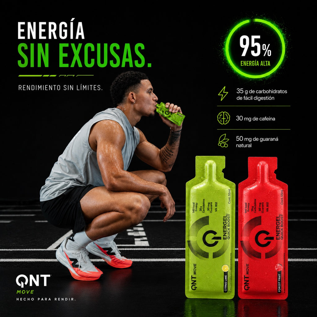 Mix 6 Geles Energéticos Energel de 55 ml.