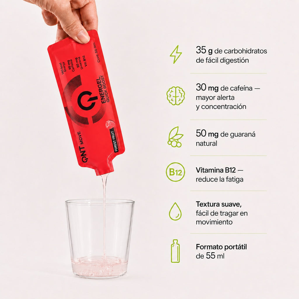 Mix 6 Geles Energéticos Energel de 55 ml.