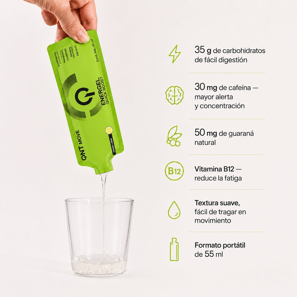 Mix 6 Geles Energéticos Energel de 55 ml.