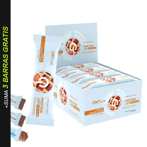 Caja de 12 Barras de Proteína Joybar 12x60 grs