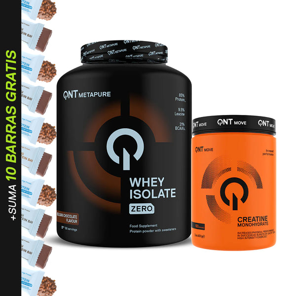 Pack Proteína Metapure Isolate Zero 2 Kg + Creatina 800 Grs + ENVÍO GRATIS