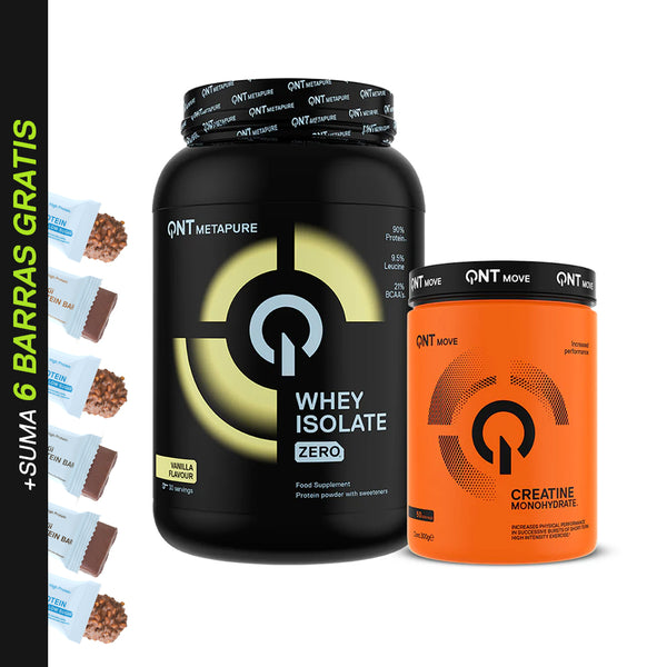 Pack Proteína Metapure Isolate Zero 908 Grs + Creatina 300 Grs