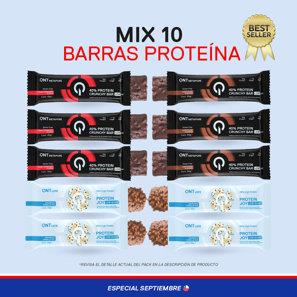 Mix 10 barras de proteína - Especial Septiembre