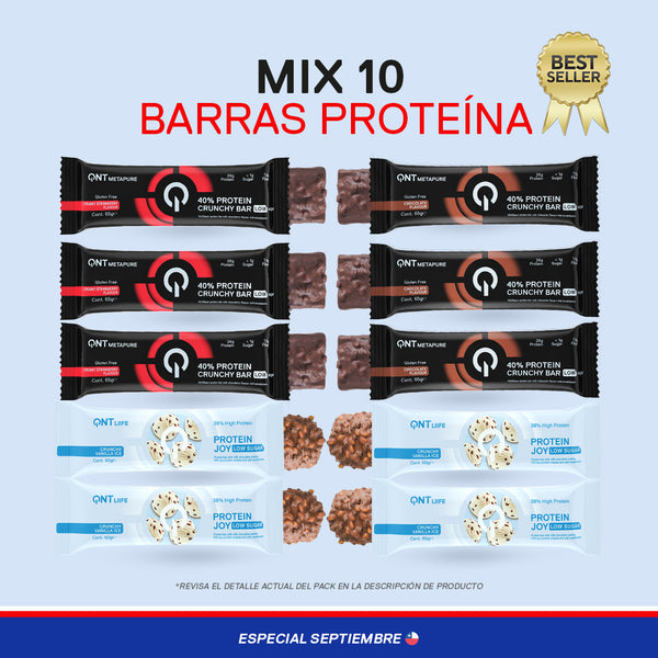 Mix 10 barras de proteína - Especial Septiembre