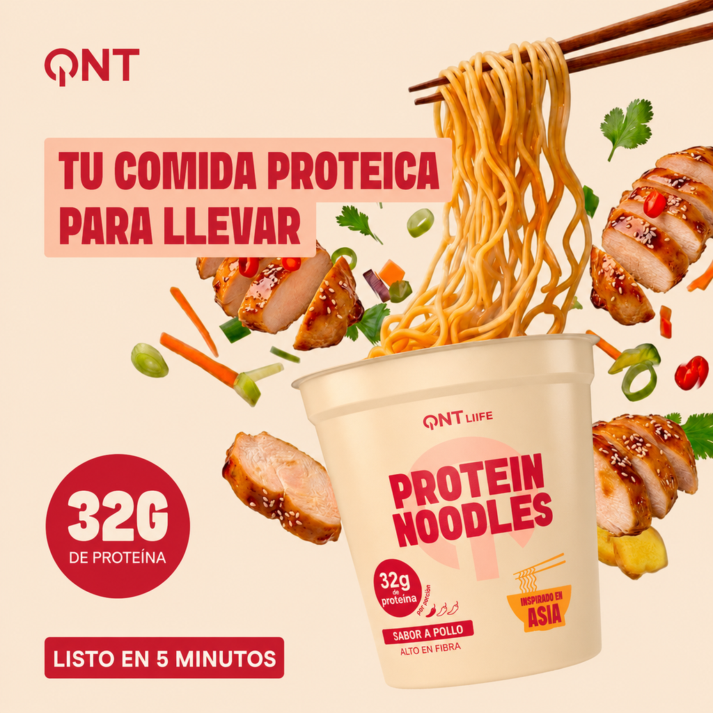 *NUEVO* Protein Noodles QNT | Fideos Proteicos 12 x 66 g