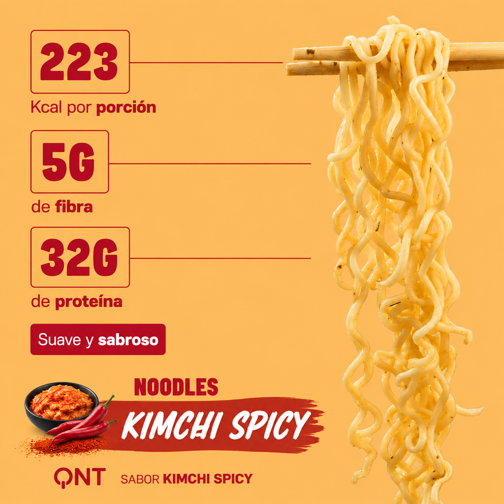 *NUEVO* Protein Noodles QNT | Fideos Proteicos 12 x 66 g