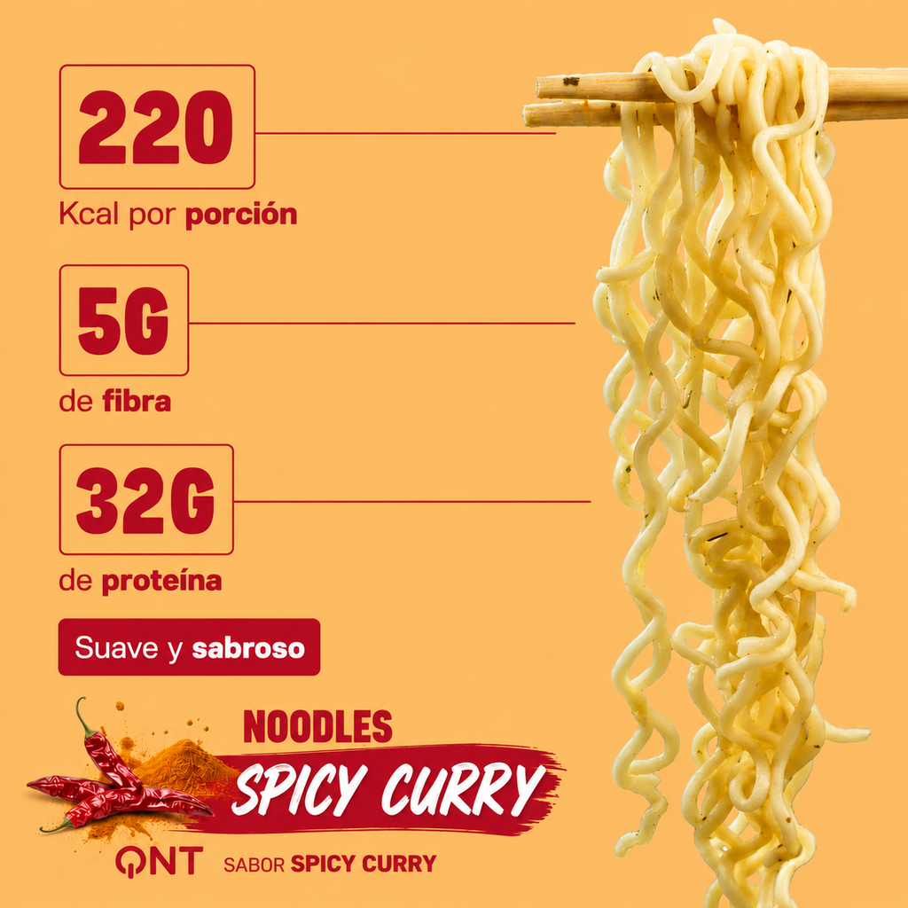 *NUEVO* Protein Noodles QNT | Fideos Proteicos 12 x 66 g