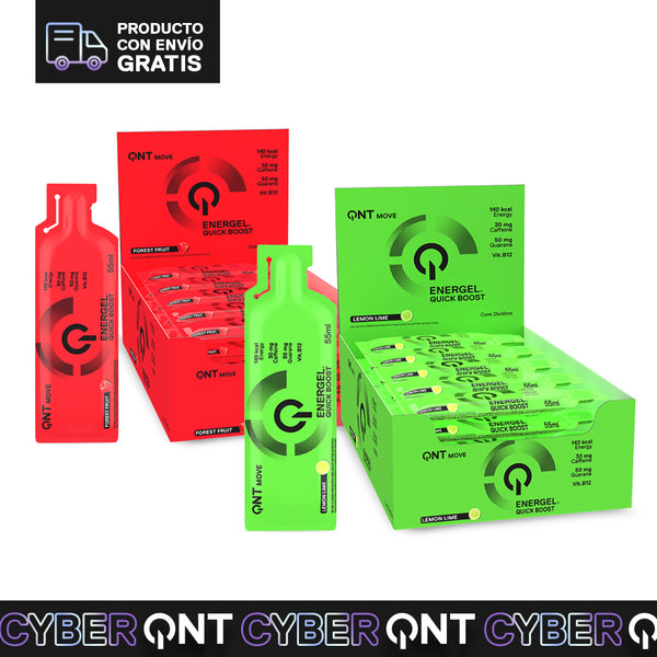 Pack 50 Geles Energéticos Energel 55 Ml (2 cajas sabores) + ENVÍO GRATIS