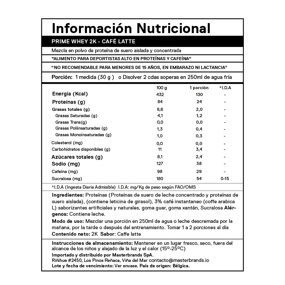 Proteína Metapure Prime Whey 2 Kgs + SHAKER y ENVÍO GRATIS