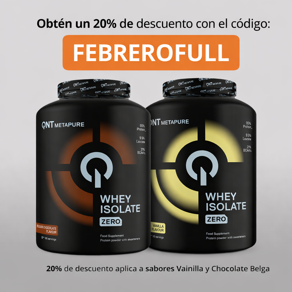 Metapure Whey Protein Isolate Zero Carb 2 Kgs | 66 servicios + ENVÍO GRATIS