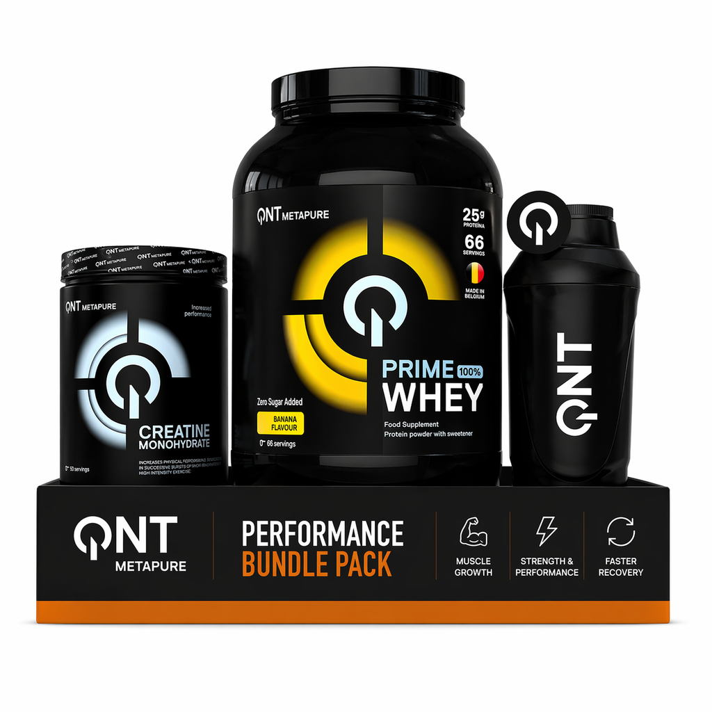 Pack Proteína Prime Whey 2k + Creatina 300 gr + Shaker (2 meses)