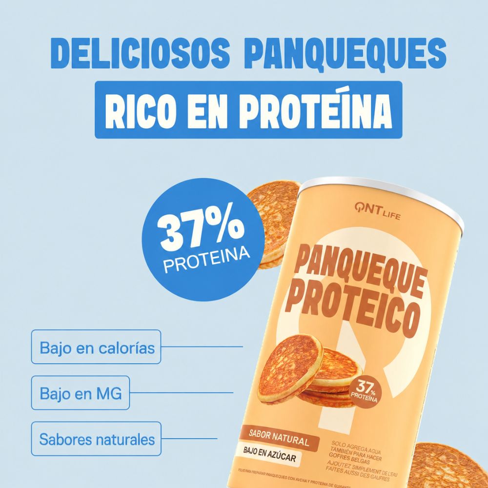Mezcla de proteína para pancake y waffles | 500 gr.