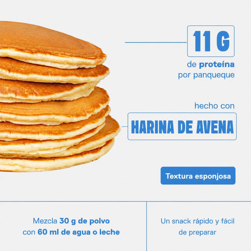 Mezcla de proteína para pancake y waffles | 500 gr.