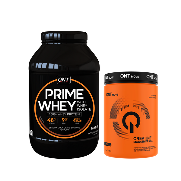 Pack Proteína Prime Whey 908 Grs + Creatina 300 Gr