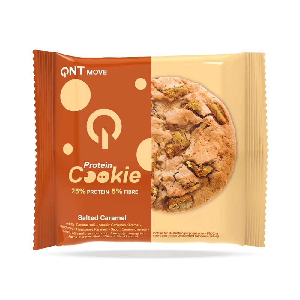 *NUEVO* Caja de 12 Galletas de Proteína Salted Caramel 12x60 Grs | 15 gr. proteína