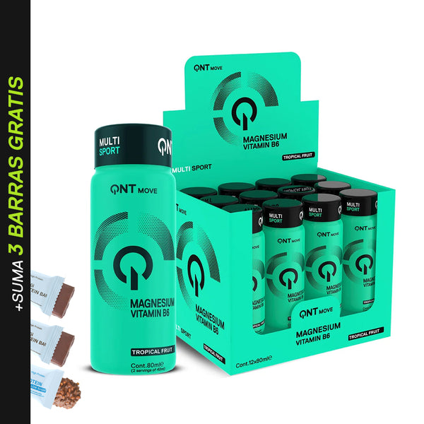 Bandeja de 12 Shots de Magnesio + Vitamina B6 12x80 ml (24 servicios)