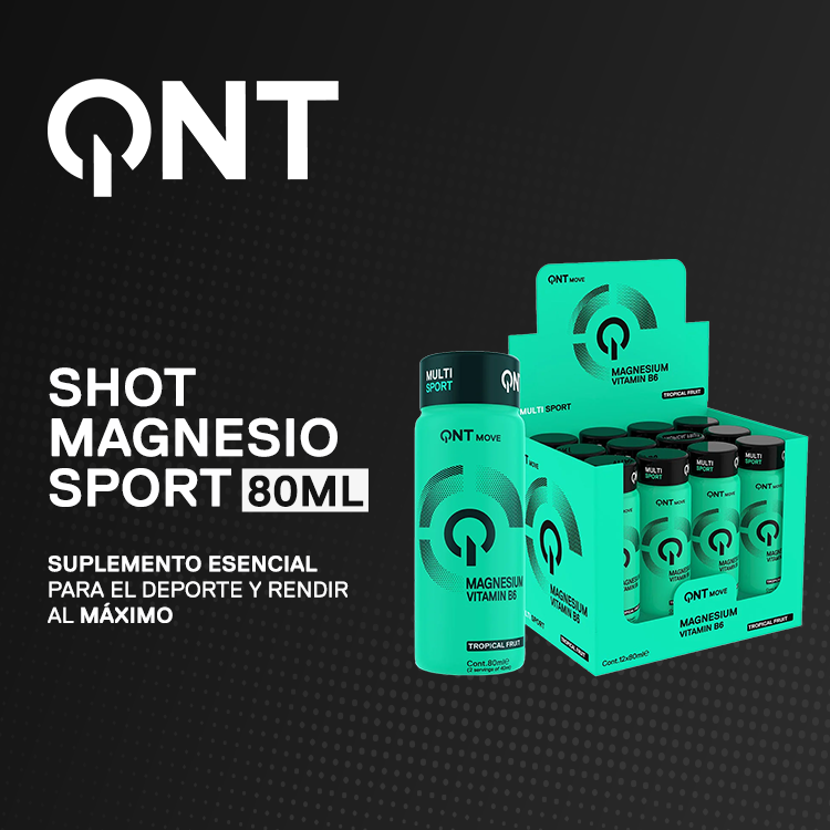 Bandeja de 12 Shots de Magnesio + Vitamina B6 12x80 ml