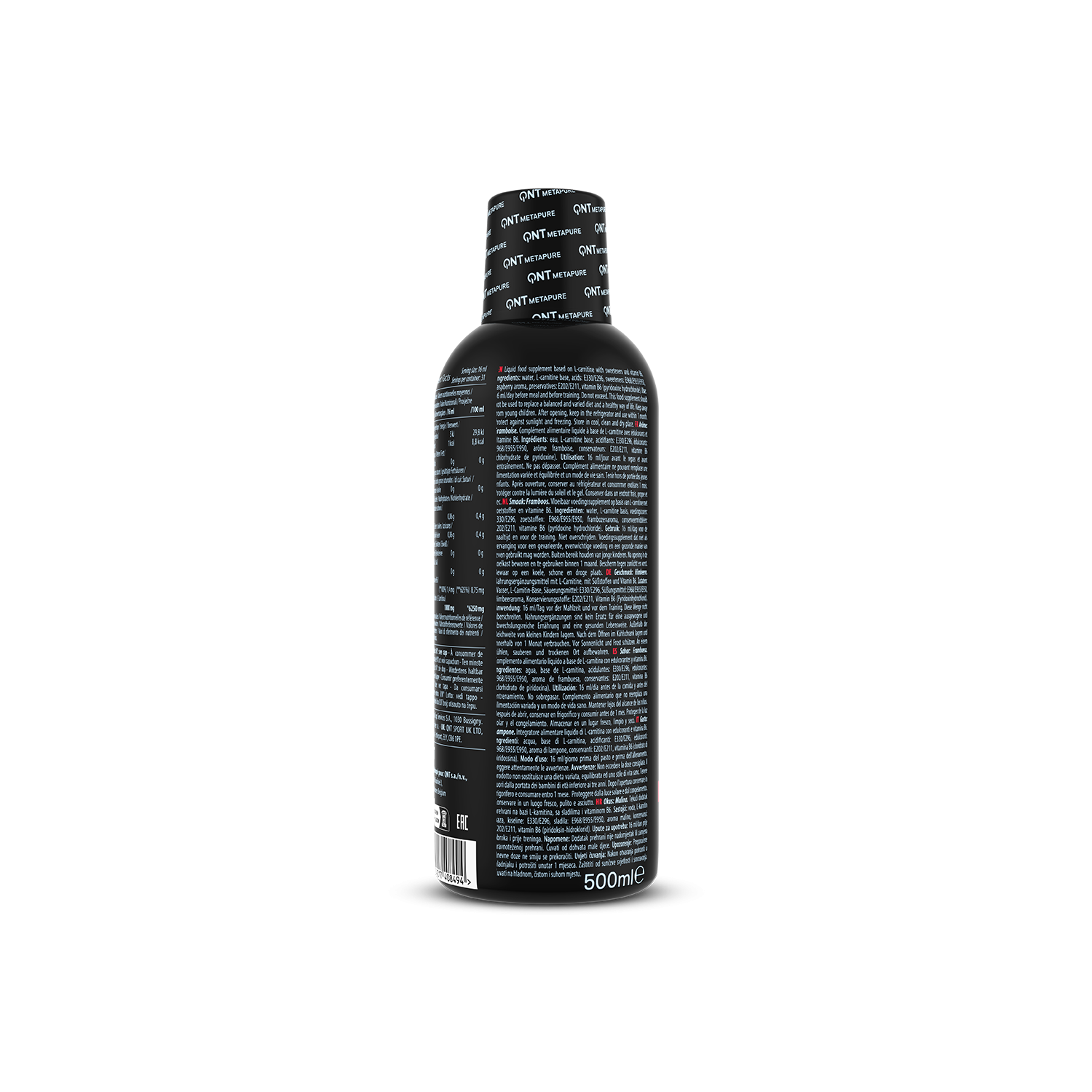 L-Carnitina Lquida 6000mg Raspberry 500ml | QNT QNT Chile L-Carnitina Lquida 6000mg Raspberry 500ml | QNT QNT Chile
