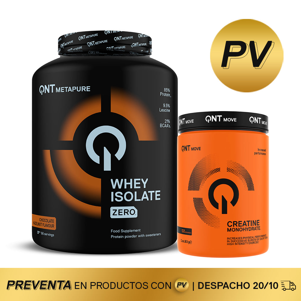 Pack Proteína Metapure 2 Kg + Creatina 800 Grs (PREVENTA)