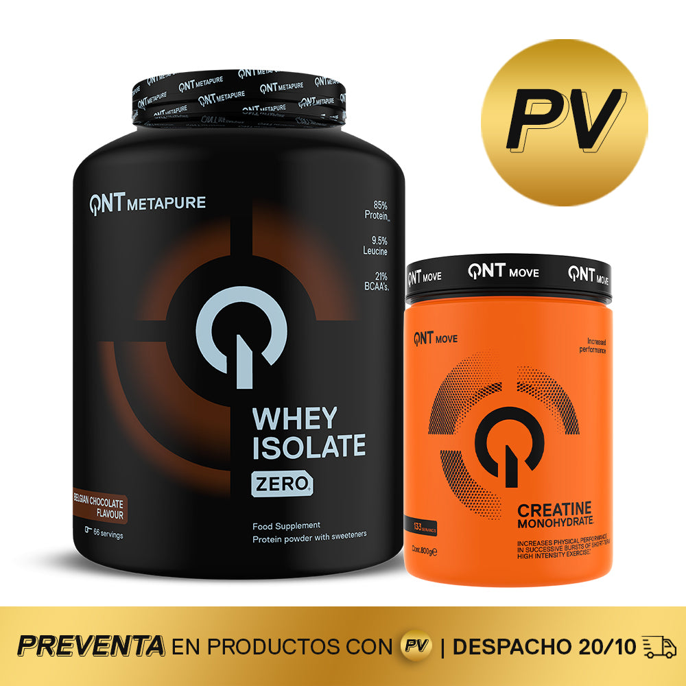 Pack Proteína Metapure 2 Kg + Creatina 800 Grs (PREVENTA)