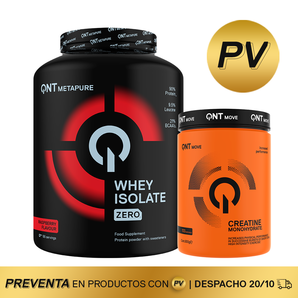 Pack Proteína Metapure 2 Kg + Creatina 800 Grs (PREVENTA)