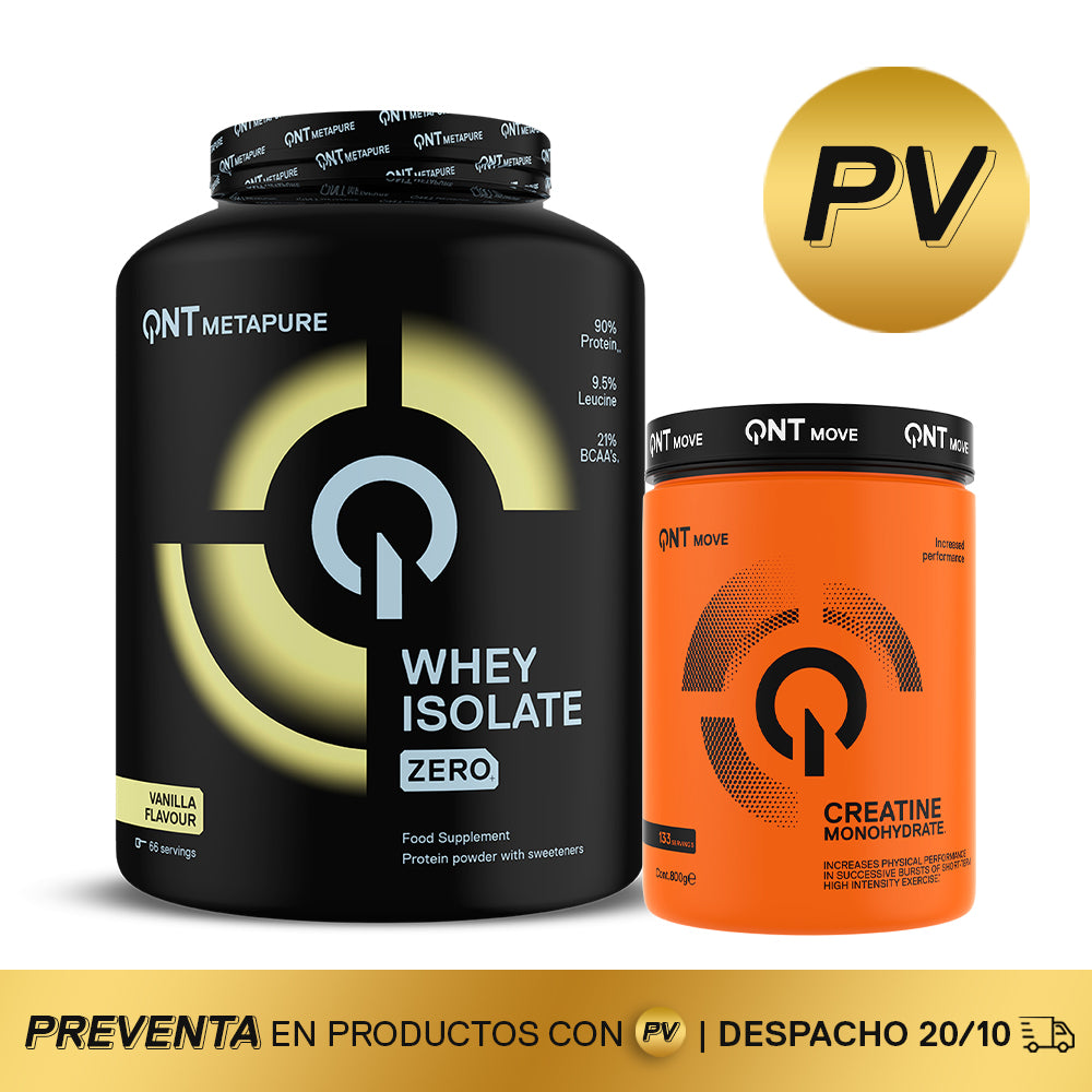 Pack Proteína Metapure 2 Kg + Creatina 800 Grs (PREVENTA)