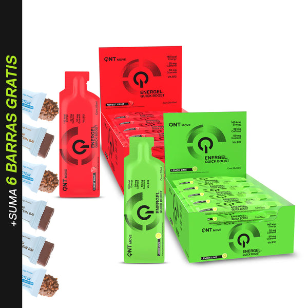 Pack 50 Geles Energéticos Energel 55 Ml (2 cajas sabores) + ENVÍO GRATIS