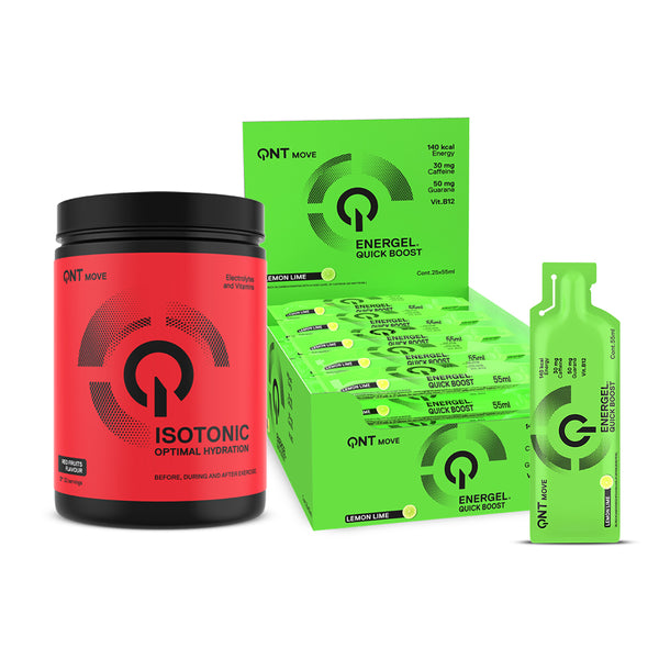 Pack Bebida Isotónica en Polvo 660 grs + 25 Geles Energéticos 55 ml.