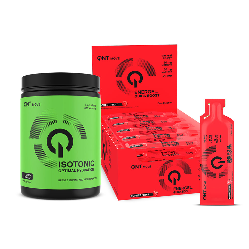 Pack Bebida Isotónica en Polvo 660 grs + 25 Geles Energéticos 55 ml.