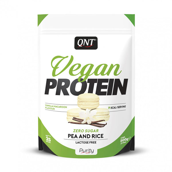 Proteína Vegana sin azúcar QNT 500 gr