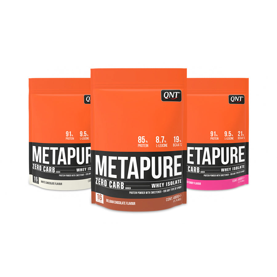 Pack 3 x Metapure Whey Protein Isolate Zero Carb 480 Grs